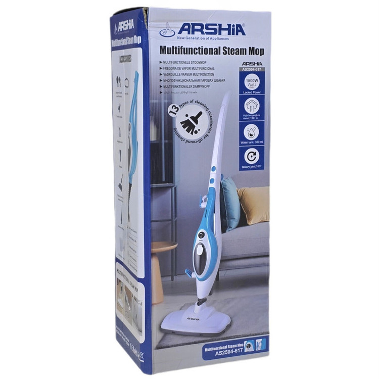 بخار شو 1500 وات 380 لیتری عرشیا مدل AS2504-617